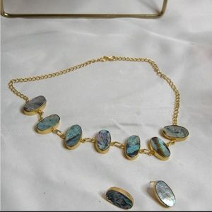Brand New Gold Plated Necklace set(Limited Edition)